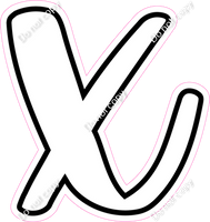 CUL 23.5" Individuals - Flat White x