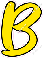 CUL 23.5" Individuals - Flat Yellow B