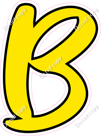 CUL 23.5" Individuals - Flat Yellow B