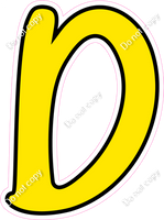 CUL 23.5" Individuals - Flat Yellow D