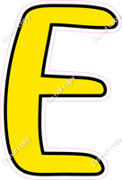 CUL 23.5" Individuals - Flat Yellow E