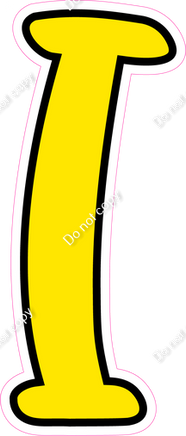 CUL 23.5" Individuals - Flat Yellow I