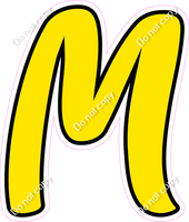 CUL 23.5" Individuals - Flat Yellow M