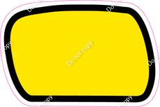 CUL 23.5" Individuals - Flat Yellow Dash