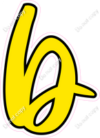 CUL 23.5" Individuals - Flat Yellow b