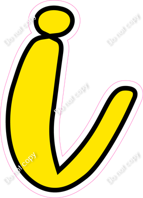 CUL 23.5" Individuals - Flat Yellow i