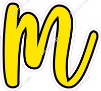 CUL 23.5" Individuals - Flat Yellow m