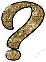 CUL 23.5" Individuals - Gold Sparkle ?