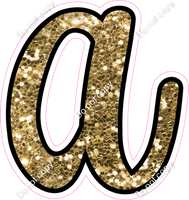 CUL 23.5" Individuals - Gold Sparkle a