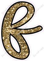 CUL 23.5" Individuals - Gold Sparkle f