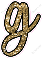 CUL 23.5" Individuals - Gold Sparkle g