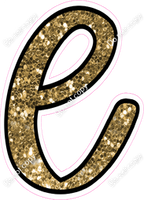 CUL 23.5" Individuals - Gold Sparkle l