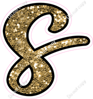 CUL 23.5" Individuals - Gold Sparkle s