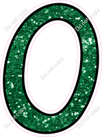 CUL 23.5" Individuals - Green Sparkle