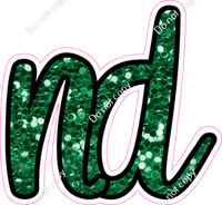 CUL 23.5" Individuals - Green Sparkle ND