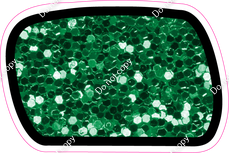 CUL 23.5" Individuals - Green Sparkle Dash