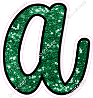 CUL 23.5" Individuals - Green Sparkle a