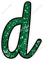 CUL 23.5" Individuals - Green Sparkle d