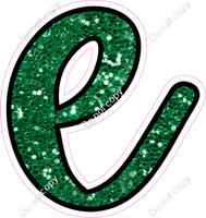 CUL 23.5" Individuals - Green Sparkle e