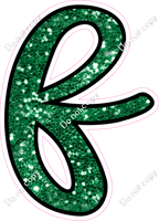 CUL 23.5" Individuals - Green Sparkle f