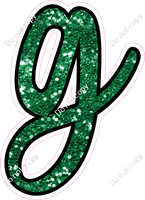 CUL 23.5" Individuals - Green Sparkle g