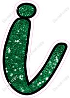 CUL 23.5" Individuals - Green Sparkle i