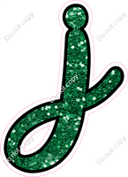 CUL 23.5" Individuals - Green Sparkle j