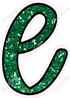 CUL 23.5" Individuals - Green Sparkle l