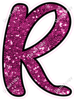 CUL 23.5" Individuals - Hot Pink Sparkle R