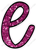 CUL 23.5" Individuals - Hot Pink Sparkle l