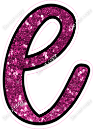 CUL 23.5" Individuals - Hot Pink Sparkle l