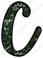 CUL 23.5" Individuals - Hunter Green Sparkle C