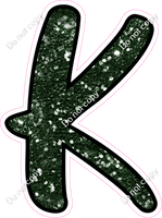 CUL 23.5" Individuals - Hunter Green Sparkle K