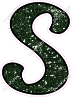 CUL 23.5" Individuals - Hunter Green Sparkle S