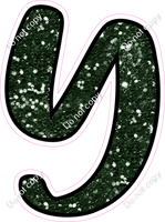 CUL 23.5" Individuals - Hunter Green Sparkle Y