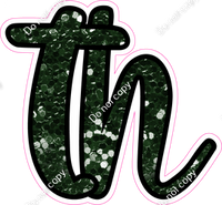 CUL 23.5" Individuals - Hunter Green Sparkle TH