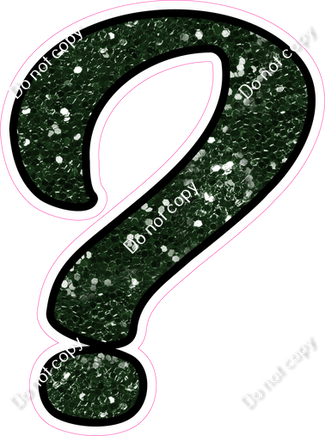 CUL 23.5" Individuals - Hunter Green Sparkle ?