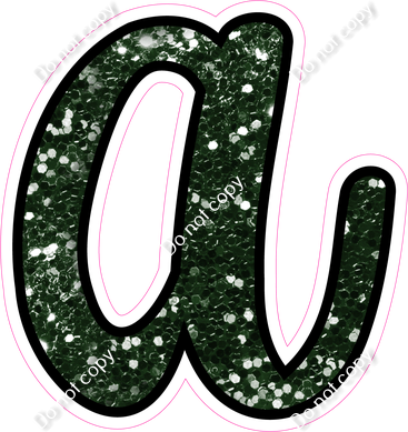 CUL 23.5" Individuals - Hunter Green Sparkle a