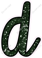 CUL 23.5" Individuals - Hunter Green Sparkle d