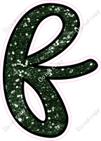 CUL 23.5" Individuals - Hunter Green Sparkle f