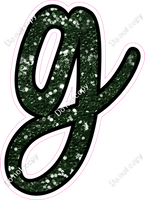 CUL 23.5" Individuals - Hunter Green Sparkle g