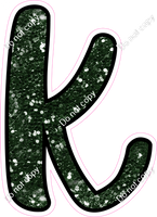 CUL 23.5" Individuals - Hunter Green Sparkle k