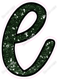 CUL 23.5" Individuals - Hunter Green Sparkle l