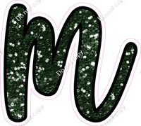 CUL 23.5" Individuals - Hunter Green Sparkle m