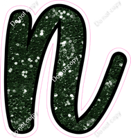 CUL 23.5" Individuals - Hunter Green Sparkle n