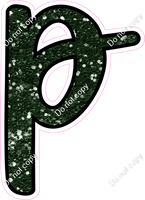 CUL 23.5" Individuals - Hunter Green Sparkle p