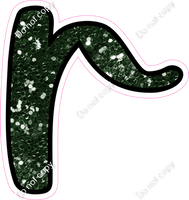 CUL 23.5" Individuals - Hunter Green Sparkle r