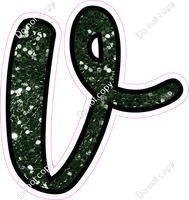 CUL 23.5" Individuals - Hunter Green Sparkle v