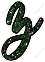 CUL 23.5" Individuals - Hunter Green Sparkle z