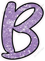 CUL 23.5" Individuals - Lavender Sparkle B